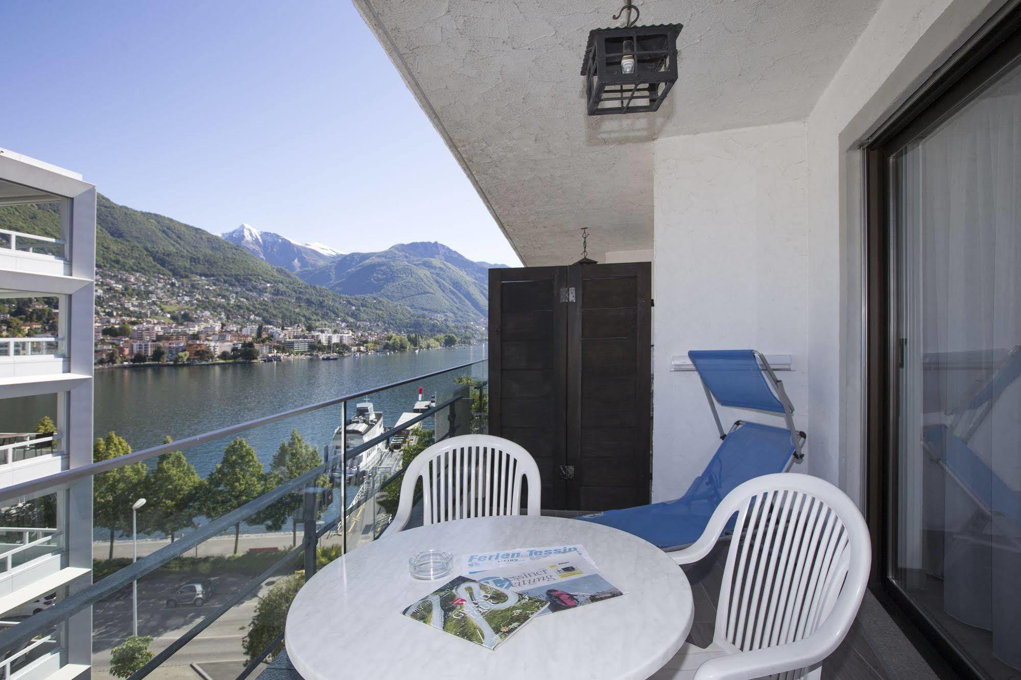 Aparthotel Al Lago Locarno Exterior foto