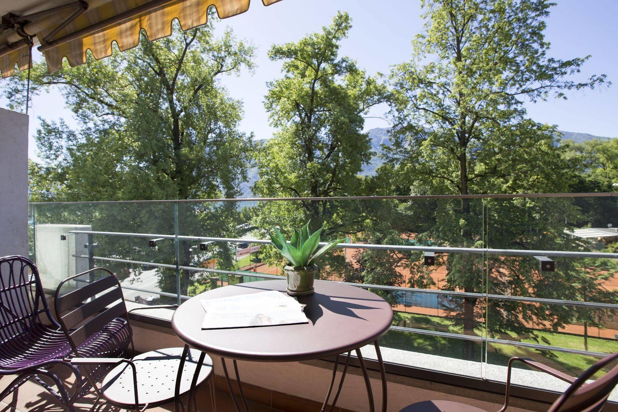 Aparthotel Al Lago Locarno Exterior foto